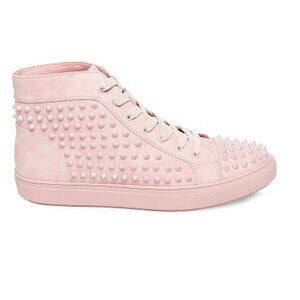 STEVE MADDEN JESTER NUBUCK SNEAKERS - BLUSH SIZE MEN 7 (NEW)